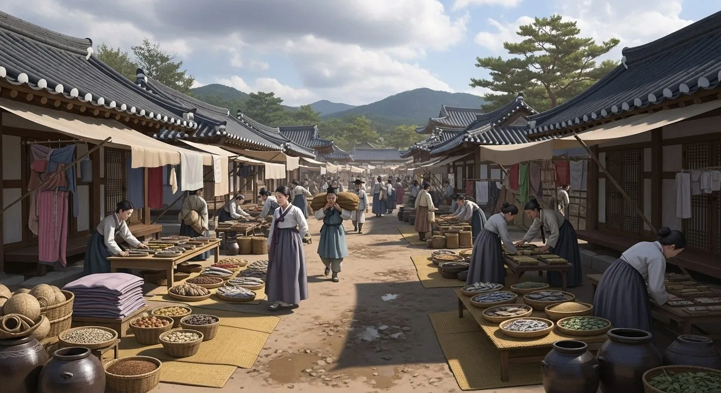 금난전권 : 육의전과 난전의 대립과 시장 통제